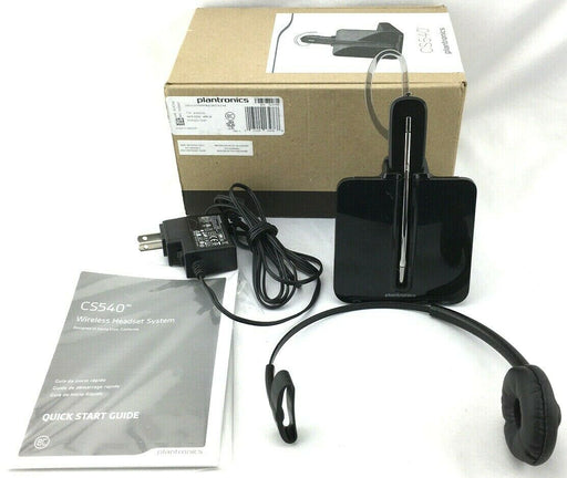 Plantronics CS540 Wireless Headset System Black Hands-Free Calls & Conferencing