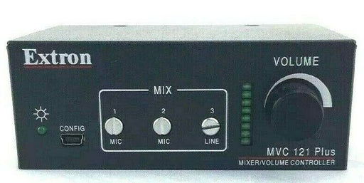 Extron MVC 121 PLUS Microphone Volume Control And Line Level DSP Mixer 60-572-01