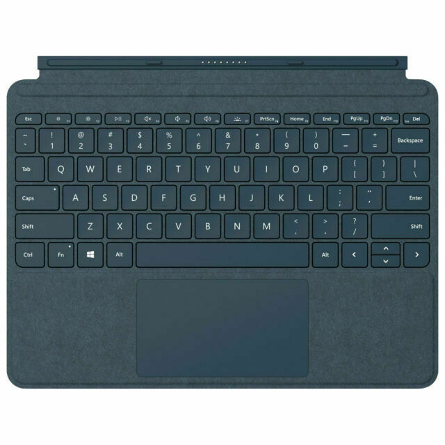 Microsoft Surface Go Alcantara Signature Keyboard Cobalt Blue Model 1840